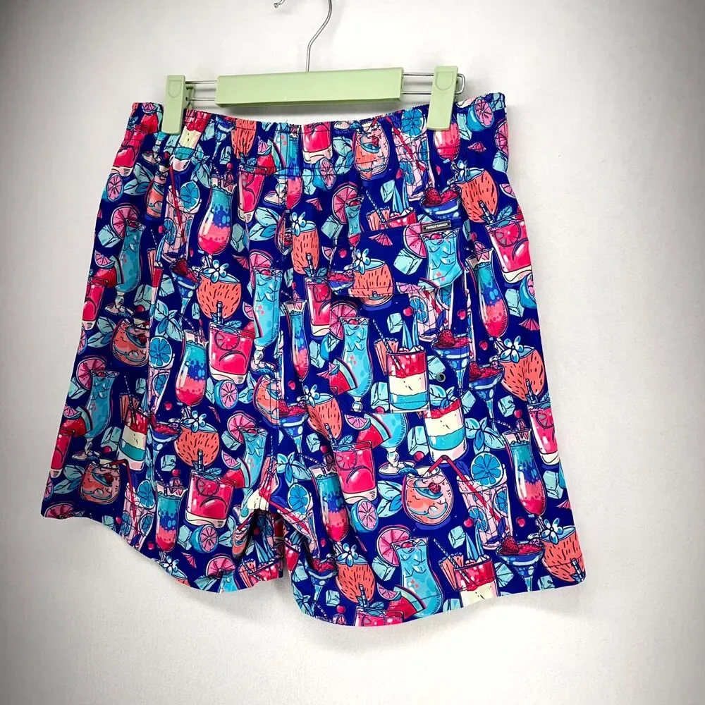Vintage Summer‎ Premium Lined Swim Trunks Mens Size M